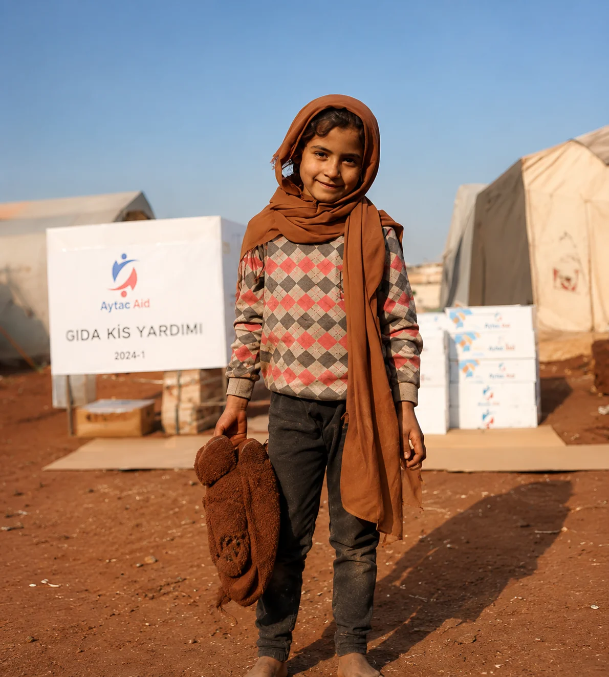 Aytac Aid food distribution photo 1